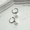 Pendientes de Perla Pendientes Pendientes Hip-hop Elegantes Modernos Combinan con Todo Pendientes para Hombres y Mujeres Nuevos 2024 Explosiones Celebridad de Internet