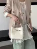 2026 Nuevo Bolso Cubo de Moda Estilo Coreano Bordado Acolchado Bolso de Mano Bolso de Hombro con Cadena Bolso Cruzado Casual Bolso de Mujer