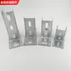 Acessórios para Base Antissísmica Sunshine Room Suporte para Galeria de Tubos Galvanizados Conjunto de Suportes Suporte Fotovoltaico Base de Tubo Quadrado Atacado