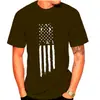 Camiseta masculina de manga curta estampada, estilo jovem, moda, peça única, entrega, quatro barras verticais estampadas