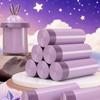 Bolsas de Basura Moradas de Arroz Glutinoso, Bolsas de Basura Desechables Portátiles Gruesas y Grandes, Bolsas de Plástico Perfumadas para Uso Doméstico en Cocina y Sala de Estar