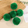 Em estoque 4cm bolas de bayberry de caxemira, pompons grandes coloridos, acessórios de Natal DIY, bolas de pelúcia, acessórios para roupas, sapatos e chapéus