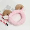 Diadema Creativa de Peluche Estilo Coreano Nh Linda Cabeza de Oveja con Cuernos Tridimensionales Accesorio para el Cabello Diadema para Lavarse la Cara Diadema para Maquillaje de Mujer m
