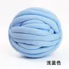 Lana Islandesa Tejida a Mano Super Gruesa 2.5cm Ganchillo Hilo de Algodón Paisajismo de Zona Escénica Bolso Casero Cama para Gato