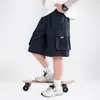 Shorts Cargo Deportivos de Verano de Moda para Niños 2026 Nuevo Estilo para Niños Mayores, Pantalones Sueltos Finos para Niños