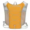 Mochila con bolsa de agua de 5L, diseñada para trail running, transpirable y resistente al agua, estilo chaleco, adecuada para actividades al aire libre, ciclismo y almacenamiento de agua