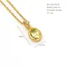 Collar Cruzado Europeo y Americano de Acero Inoxidable 316 Diciembre para Mujer Moda Ins Versátil Colgante Chapado en Oro de 14K Venta al por Mayor