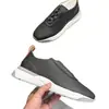 Tênis Casuais Tendência em Couro Genuíno com Solado Grosso, Moda Masculina Versátil Estilo "Dad Shoes", Tênis Aumenta Altura Tamanho Grande Atacado Transfronteiriço