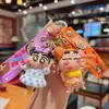 Kros desenho animado Crayon Shin-chan figura cosplay fofa presente chaveiro pingente de bolsa presente de máquina de garra chaveiro