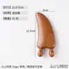 Peine de masaje de sándalo natural dorado transfronterizo, peine de masaje de meridianos con cabeza de delfín, masajeador de asta de ciervo con bolas de cinco dientes para exportación