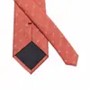 Corbata marrón formal de negocios de 8 cm en stock corbata de poliéster para hombre jacquard negocios corbata vintage fabricantes al por mayor