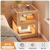 Mesita de noche sencilla y moderna para el hogar, dormitorio, apartamento pequeño, armario de madera maciza, creativa, para celebridades de Internet, mesita de noche, venta al por mayor