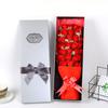 Regalo Creativo para San Valentín, Flores Artificiales de Cumpleaños, 33 Rosas, Caja de Regalo de Flores de Jabón, Ramo para Novia y Madre