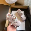 Zapatillas Deportivas de Moda para Niños 2026 Primavera y Otoño Nuevo Estilo Niñas Lindas con Patrón Floral de Conejo Zapatos Deportivos para Niños Pequeños