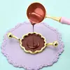 Sello de Cera Anillo Molde Marco Soporte Anillo Metálico Molde Cabezal del Sello Gránulos de Cera para Sellar Moldeador de Estampado Venta al por Mayor