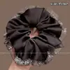 Gomas para el pelo de alta gama, sin esfuerzo chic, de estilo coreano, perfectas para otoño e invierno. Gomas de pelo XL, diseño retro, nueva colección 2026, ideales para crear un moño