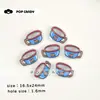 DIY Oso de Dibujos Animados Lindo Taza Cadena para Teléfono con Cuentas Acrílicas Colgante Llavero Accesorios Rectos Hechos a Mano para DIY