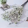 Galhos Artificiais de Flor de Pessegueiro, Flores de Cerejeira Artificiais, Flores de Ameixeira, Flores de Plástico, Flores Secas, Árvores Artificiais para Paisagismo, Enfeites de Chão, Decoração de Interior