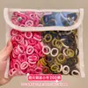 Anillo para el Pulgar de Color Caramelo para Niños Cuerda Elástica Alta para el Cabello de Niñas Cuerda para el Cabello Cabello de Bebé Accesorios para el Cabello
