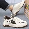 Zapatos de Primavera para Hombre Nuevos Zapatos Blancos Transpirables Estudiantes Masculinos Estilo Coreano Modernos Versátiles Zapatos Casuales Deportivos Tenis Zapatos de Moda