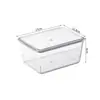 Gabinete de Almacenamiento con Cajones Transparentes para Escritorio Multicapa Apilable a Prueba de Polvo Almacenamiento de Labiales Caja de Almacenamiento de Plástico para Cosméticos con Tapa