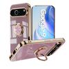 Adequado para Capa de Celular Google 10Proxl Anel Galvanizado Suporte Magnético para Carro Googlepixel9A Capa Protetora