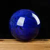 Jiu Ruiya Bola de Cristal para Derretir Adorno Bola Redonda Azul Matriz de Siete Estrellas Feng Shui Decoración para el Hogar y la Oficina Fabricante Personalización