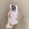 Capa com Borda de Glitter e Strass Adequada para Capa de Celular Apple 15 Pro Max, iPhone 16 à Prova de Choque, Novo Modelo para 13, 14, com um Toque de Luxo Leve e de Alta Qualidade