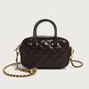 2025 Primavera y Verano Nuevo Nicho Fragante Romboidal Cadena Bolso Almohada Moda Portátil Hombro Cruzado Bolso Bowling