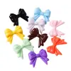 Accesorios Acrílicos de Moño de Color Sólido 3D Decoración para Funda de Teléfono Hecha a Mano, Pinza para el Cabello, Joyería Pajarita Pequeña Venta al por Mayor