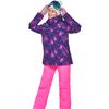 Traje de Esquí Phibee Elefantito para Hombre Set de Ropa para Padres e Hijos Unisex Traje Impermeable Engrosado para Temperaturas por Debajo de -40 Grados