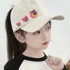 Gorra de Béisbol para Padres e Hijos, Gorra Infantil, Sencilla de Color Sólido, Visera Suave, Ala Ancha, Protección Solar, Versátil Gorra de Béisbol