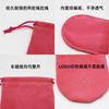 Bolsa de terciopelo personalizada para regalo de Pascua, bolsa de felpa con forma de faja para guardar joyas, bolsa de tarot con cordón para el inodoro.