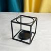Fábrica creativa candelabro de hierro forjado incienso regalo de hierro forjado boda restaurante decoración de dormitorio tiempo romántico cena venta directa