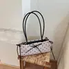 Diseño único, bolso de axila estilo ballet para mujer, nueva colección de otoño 2026, moda retro de lunares estilo coreano, adecuado para ir al trabajo