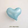 Nuevo macarrón corazón torcido globo de aluminio twist cara sonriente amor fiesta de cumpleaños atmósfera escena decoración accesorios