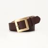 Nuevo Cinturón Simple de Gama Alta para Mujer que Combina con Todo Hebilla Cuadrada Moda Coreana Decorativo Cinturón para Jeans y Pantalones de Mujer