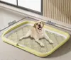 Tapete para Perros Extra Grande con Valla Alta, Antisalpicaduras, Soportes Incluidos para Perros Pequeños, Medianos y Grandes