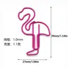 Atacado de Fábrica Clips de Papel Flamingo Clips de Papel Metálico em Formato Animal para Escritório