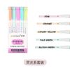Plumón fluorescente Morandi juego de 5 colores pluma para colorear graffiti marcador estudiantes dibujan marcador clave mayoreo