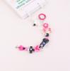 Cadena para Teléfono Dopamina Tendencia en Tiktok Colgante DIY Decoración de Uñas Ojo de Oveja Cadena de Perlas Adorno Colgante Celebridad de Internet
