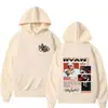 Cantante de Hip Hop Ryan Castro Moda Gráfica Harajuku Sudaderas con Capucha Sudaderas Estéticas Lana para Hombre Manga Larga Y2K