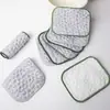 Novo Tipo de Fio de Algodão Prateado, Esponja de Pote Dupla Face Absorvente e Pano de Lavar Louça, Almofada de Fio de Algodão Específica para Cozinha, Não Gordurosa, Pano de Limpeza Fácil de Limpar