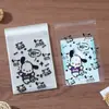 Estilo Ins Desenho Animado Fofo Impresso Plástico Saco com Zíper Embalagem de Cartão de Foto de Idol Saco Autoadesivo Saco Protetor para Polaroid