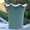 Maceta Lusur, Maceta de Plástico para Bonsái Rábano Verde, Maceta Creativa para Balcón para Cultivar Verduras y Plantas Suculentas, Maceta de Plástico Engrosada