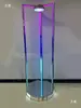 Bar Ktv Punto Luminoso Led Fantasía Acero Inoxidable Marco de Puerta Gogo Punto Baile Palo Móvil Punto Plataforma de Baile