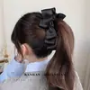 Herramienta de Fijación para Cola de Caballo Alta Plisada de Malla Pinza de Garra para Mujeres, Pinza Banana para la Parte Posterior de la Cabeza, Pinza Vertical, Pasador Accesorio para el Cabello