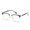 85002 Modelo Nuevo Armazón de Acetato Estilo Ceja con Patillas de Pasador, Sensación Simple y de Alta Gama, Unisex, Adecuado para Lentes de Prescripción