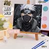 Sasuke Naruto Pintura a Óleo Digital DIY Pintado à Mão Colorir Desenho Animado Anime Acrílico Pintura a Óleo Pintura Decorativa Artesanato Periférico