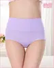 Bragas de Mujer Estilo Nuevo, Talla Grande, Control de Abdomen, Levantamiento Sexy de Glúteos, Sin Costuras, Antibacterianas, Transpirables, Color Sólido, Cintura Alta, Algodón Puro